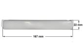 Χειρολαβή λευκή πόρτας ψυγείου GORENJE/KORTING original<br><span style='color:#ff0000'>(Κατηργημένο)</span>