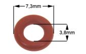 Λαστιχάκι (7,3mm x 3,8mm) στον σωλήνα νερού αντλίας καφετιέρας KRUPS (F..,XP...) original