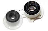 Assembly cross piece for plastic drum, ball-bearing 6204 for washing machine ARISTON / INDESIT...