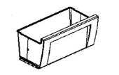 Συρτάρι κάτω - βαθύ κατάψυξης για ψυγείο WHIRLPOOL / FAGOR original