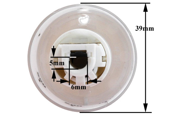 Κουμπί πατητό λευκό χρώμα, θερμοκρασίας φούρνου κουζίνας PITSOS / SIEMENS / BOSCH