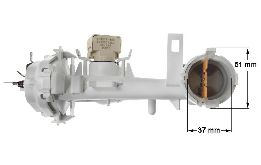 Μπόιλερ με αντίσταση πλυντηρίου πιάτων SIEMENS / PITSOS / BOSCH original