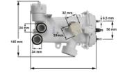 Μπόιλερ με αντίσταση πλυντηρίου πιάτων SIEMENS / PITSOS / BOSCH original