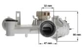 Μπόιλερ με αντίσταση πλυντηρίου πιάτων SIEMENS / PITSOS / BOSCH original