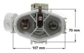 Μπόιλερ με αντίσταση πλυντηρίου πιάτων SIEMENS / PITSOS / BOSCH original