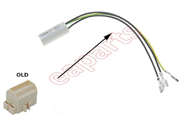Bosch dishwasher best sale capacitor