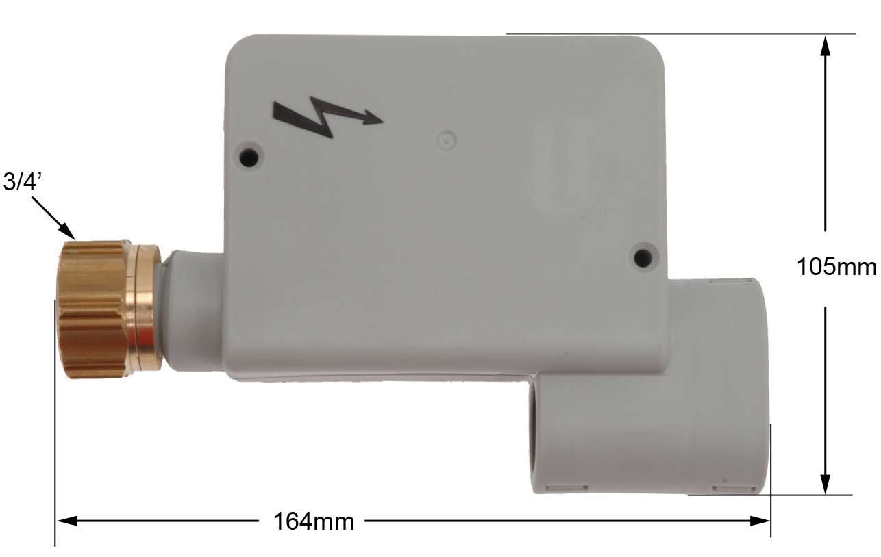 Βαλβίδα μαγνητική aqua stop στον σωλήνα εισαγωγής νερού πλυντηρίων πιάτων / ρούχων PITSOS / SIEMENS...