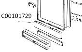 Κάτω κάλυμμα πλυντηρίου πιάτων ARISTON / INDESIT original