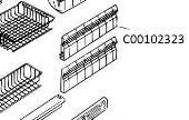 Πορτάκι συρταριού κατάψυξης ARISTON / INDESIT original