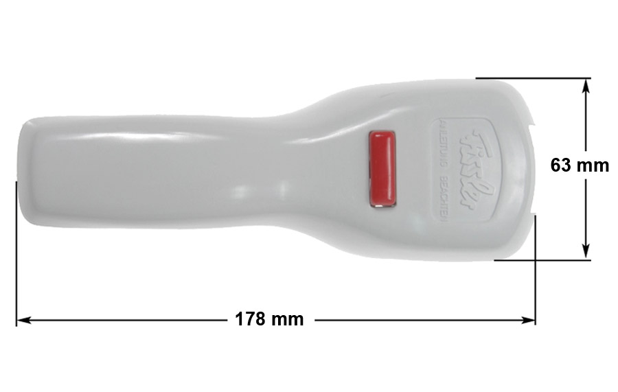 Λαβή λευκή άνω, καπακιού χύτρας ταχύτητος FISSLER CARINA original