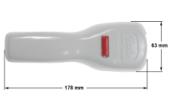 Λαβή λευκή άνω, καπακιού χύτρας ταχύτητος FISSLER CARINA original