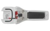 Λαβή λευκή άνω, καπακιού χύτρας ταχύτητος FISSLER CARINA original