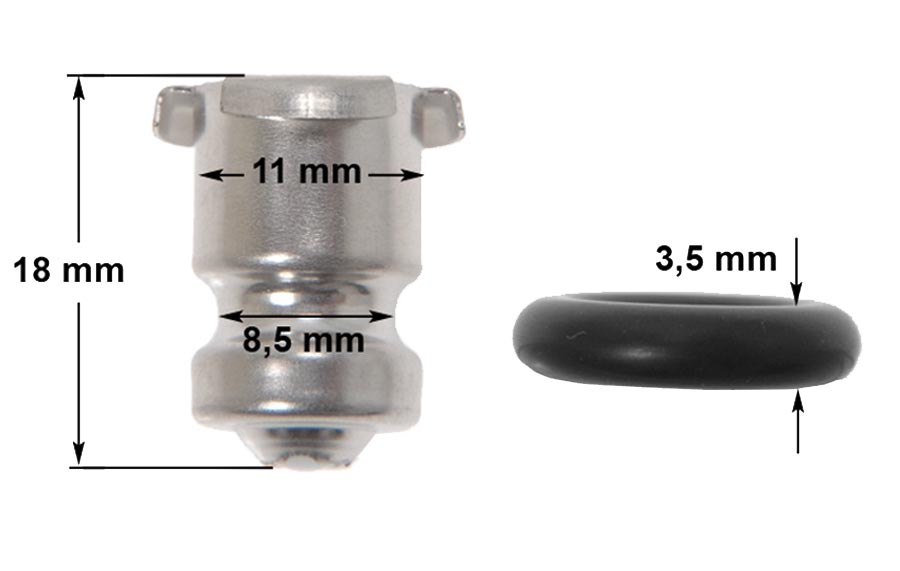 Βαλβίδα ασφαλείας EUROMATIC χύτρας ταχύτητος FISSLER original