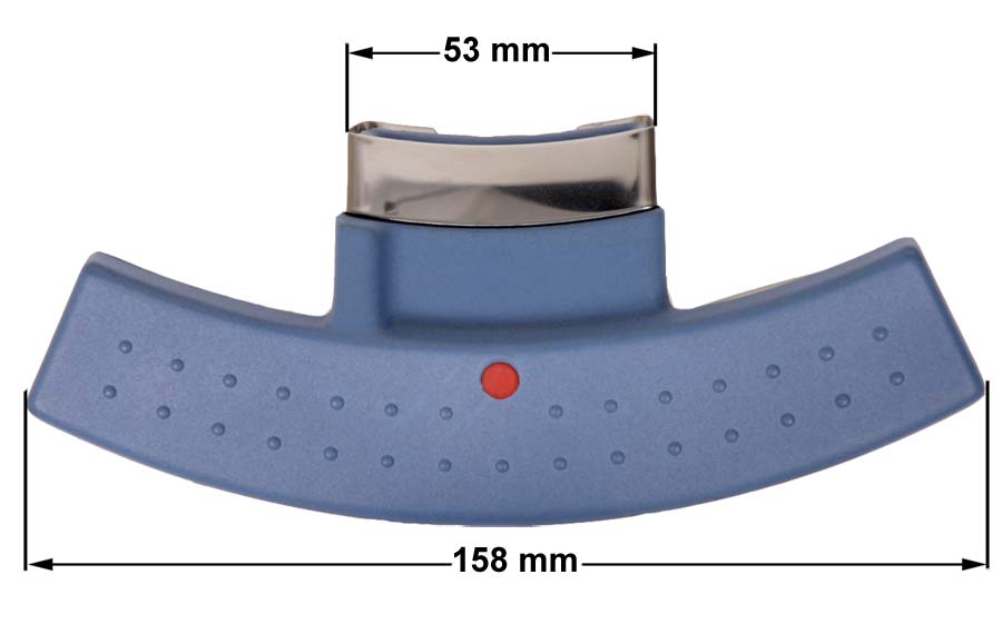 Λαβή μπλε ασφάλισης σκεύους χύτρας ταχύτητος FISSLER MAGIC LINE / COMFORT 8-10lt original
