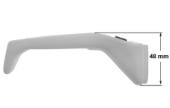 Λαβή λευκή κάτω σκεύους χύτρας ταχύτητος FISSLER CARINA 22cm-6lt original