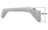 Λαβή λευκή κάτω σκεύους χύτρας ταχύτητος FISSLER CARINA 26cm 8-10lt original