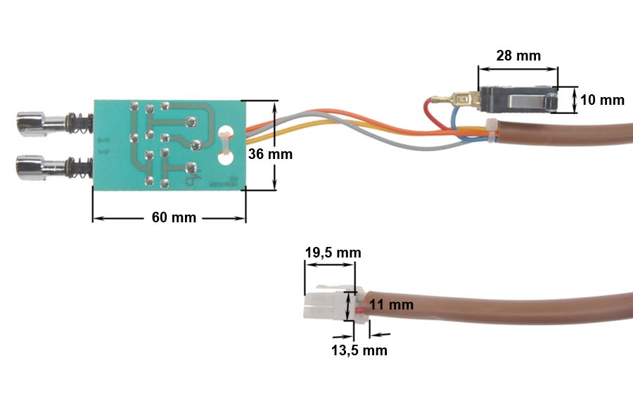 Διακόπτης φωτισμού / ταχυτήτων απορροφητήρα TEKA original