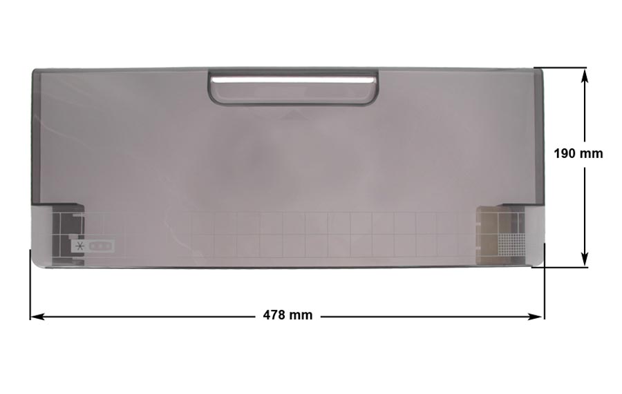 Πορτάκι 480mmX190mm κατάψυξης ψυγείου GORENJE / KORTING original