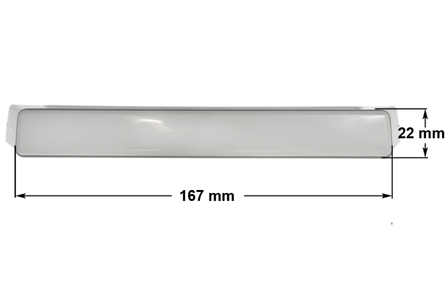 Χειρολαβή λευκή πόρτας ψυγείου GORENJE / KORTING original