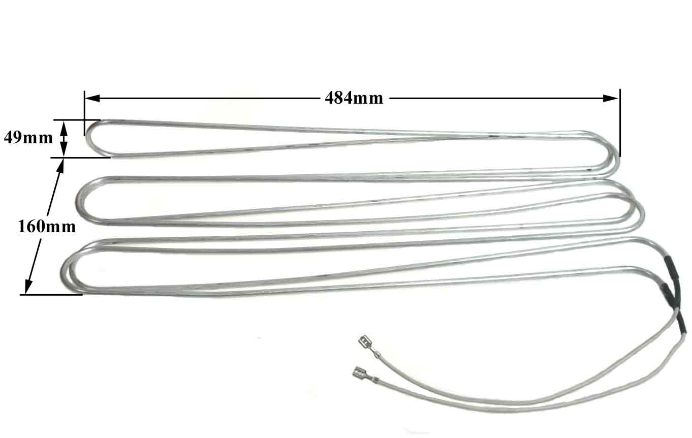 Αντίσταση αλουμινίου 220volt 215watt ψυγείου PITSOS / SIEMENS / BOSCH