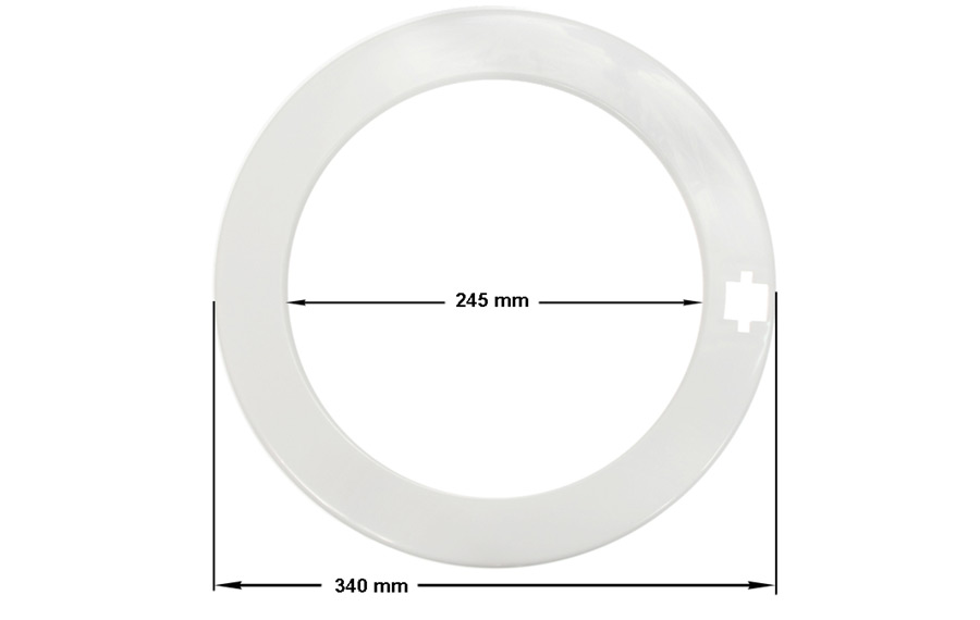 Κορνίζα εξωτερική πόρτας πλυντηρίου ρούχων PITSOS / SIEMENS / BOSCH ... original