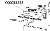 Καντράν καφέ χρώμα πλυντηρίου πιάτων ARISTON / INDESIT original