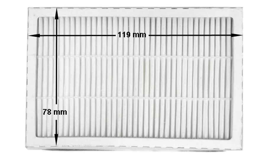 Φίλτρο εξαγωγής αέρα σκούπας ROHNSON / DELONGHI ... original