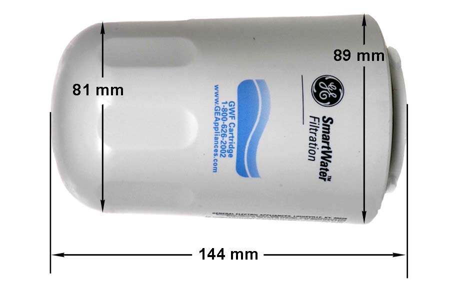 Φίλτρο νερού ψυγείου εσωτερικό, κουμπωτό MWF GE General Electric Original