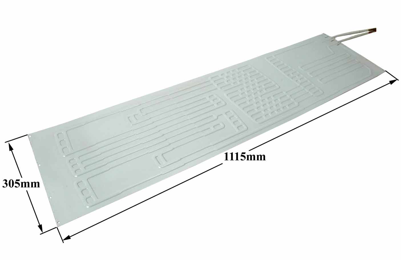 Εξατμιστής παγολεκάνη ψυγείου 111,6cmX30,5cm χωρίς τριχοειδή σωλήνα ΓΕΝΙΚΗΣ ΧΡΗΣΗΣ