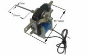 Μοτέρ ανεμιστήρα 220volt, 2800rpm + σετ προσαρμογής, ψυγείου αμερικάνικου τύπου 