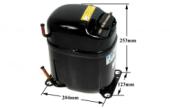 Συμπιεστής ψυκτικού κυκλώματος, LUNITE CAJ4461Y 220volt 1 / 2HP, R134 high - υψηλών πιέσεων
