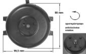 Μοτέρ 115volt, 2watt, 1550rpm, αριστερόστροφο ψυγείου Αμερικάνικου Τύπου 