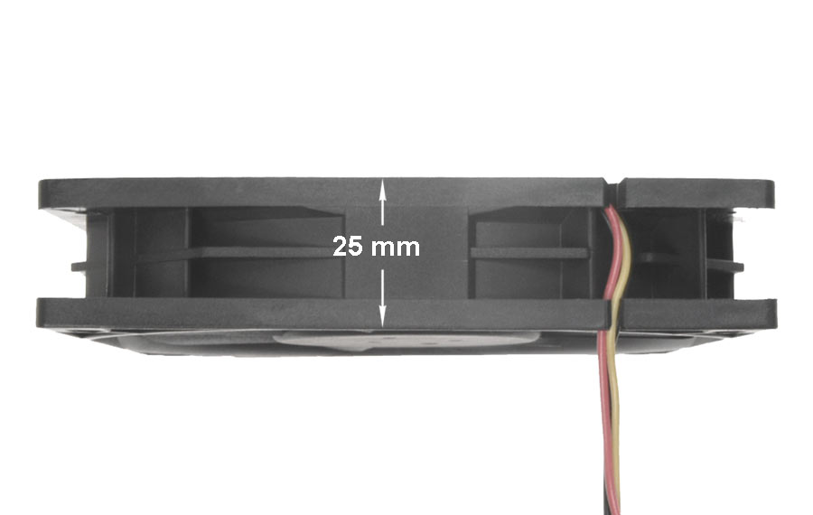 Ανεμιστήρας 120 X 120mm X 25mm 12volt 1,9watt D.C.