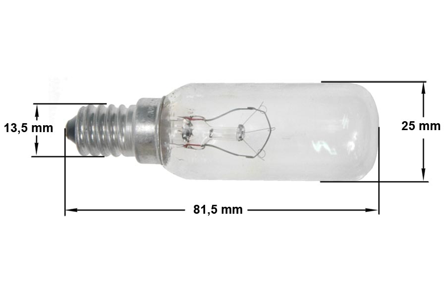 Λαμπτήρας φωτισμού E14, 220volt, 40watt απορροφητήρα ΓΕΝΙΚΗΣ ΧΡΗΣΗΣ