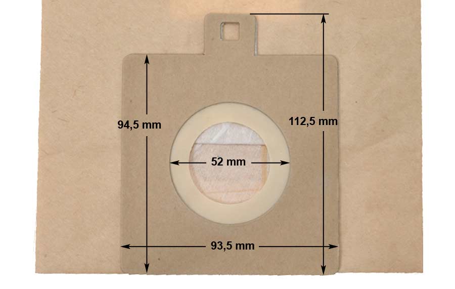 Σακούλα σετ 5 τεμαχίων & 1 φίλτρο σκούπας AEG SMART / ELECTROLUX / VOLTA