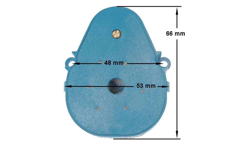 Μειωτήρας στροφών 6 ωρών χρονοδιακόπτη παγομηχανής ΓΕΝΙΚΗΣ ΧΡΗΣΗΣ