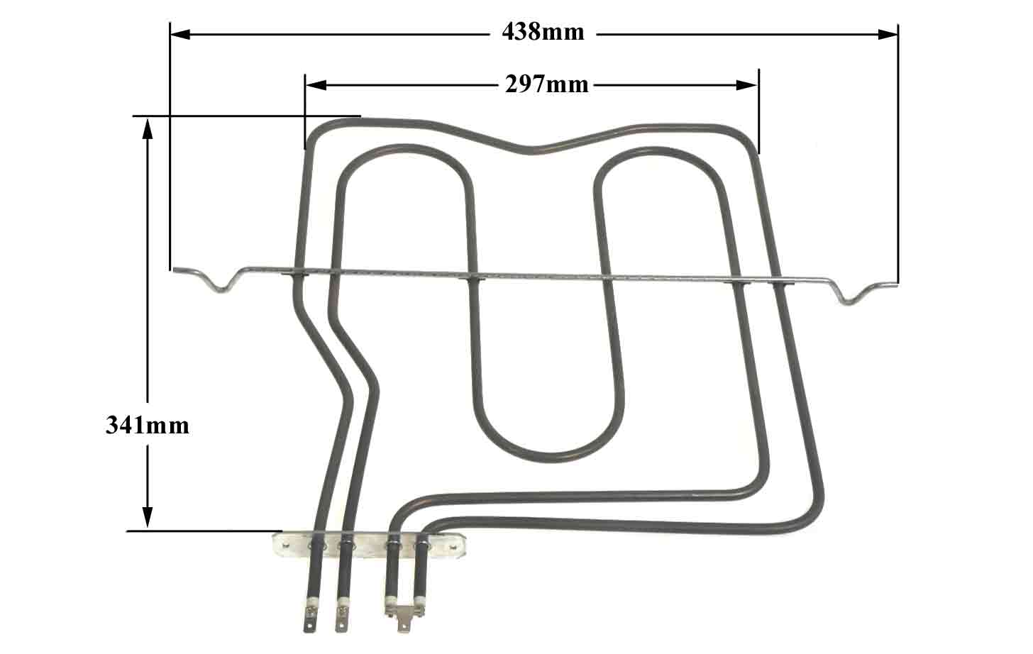 Αντίσταση με γκριλ 1000+1200watt 220volt άνω φούρνου κουζίνας ARISTON / INDESIT ...