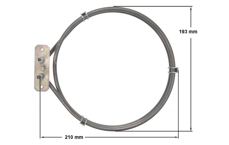 Αντίσταση 2100 watt, 220volt αερόθερμη, φούρνου κουζίνας ELCO ....