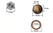 Άξονας καπακιού χύτρας ταχύτητος SEB / TEFAL Classic, Authentique, cocotte actua original