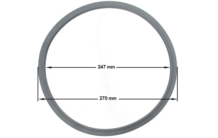 Λάστιχο καπακιού χύτρας ταχύτητος SEB SENSOR / OPTIMA 10 λίτρων original