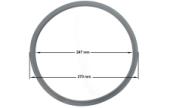 Λάστιχο καπακιού χύτρας ταχύτητος SEB SENSOR / OPTIMA 10 λίτρων original