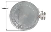 Εστία κεραμική, 1200watt, 220volt, Φ165mm με 4 άκρα 