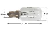 Λαμπτήρας 220volt, 40watt, E14, 300<sup>o</sup>C φούρνου κουζίνας AEG ...