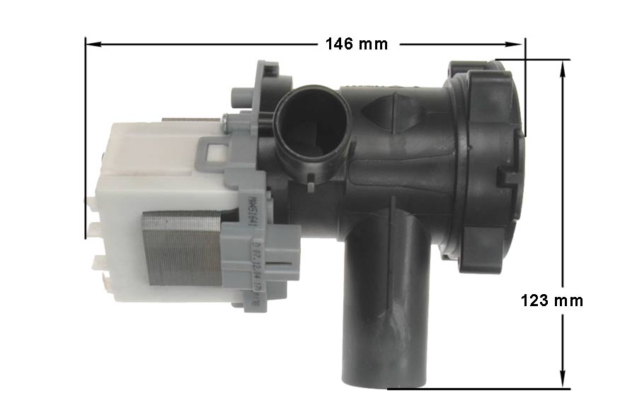 Αντλία 220volt αποχέτευσης πλυντηρίου ρούχων BOSCH / SIEMENS ...