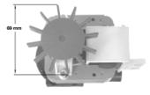 Αντλία 220volt, 100Watt αποχέτευσης πλυντηρίου ρούxων / πιάτων στεγανό πηνίο MIELE