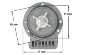 Aντλία μαγνητική 220volt, 40W 50Hz αποχέτευσης πλυντηρίου ρούχων ΓΕΝΙΚΗΣ ΧΡΗΣΗΣ