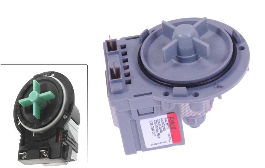 Αντλία αποχέτευσης 25watt, 220volt άνω άκρα, πλυντηρίου ρούxων ΓΕΝΙΚΗΣ ΧΡΗΣΗΣ