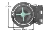 Αντλία αποχέτευσης 25watt, 220volt άνω άκρα, πλυντηρίου ρούxων ΓΕΝΙΚΗΣ ΧΡΗΣΗΣ