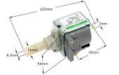 Αντλία νερού καφετιέρας / σκούπας 54watt 220volt ULKA