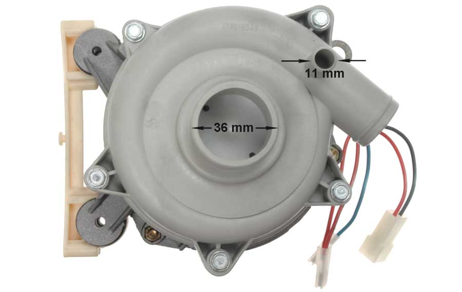 Αντλία 220volt, 160-180watt πλύσεως κεντρική πλυντηρίου πιάτων ARISTON / WHIRLPOOL / SMEG...